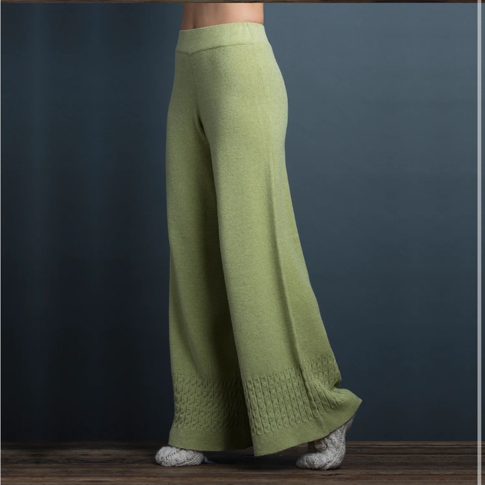 LEMON Crepe Cable Pant